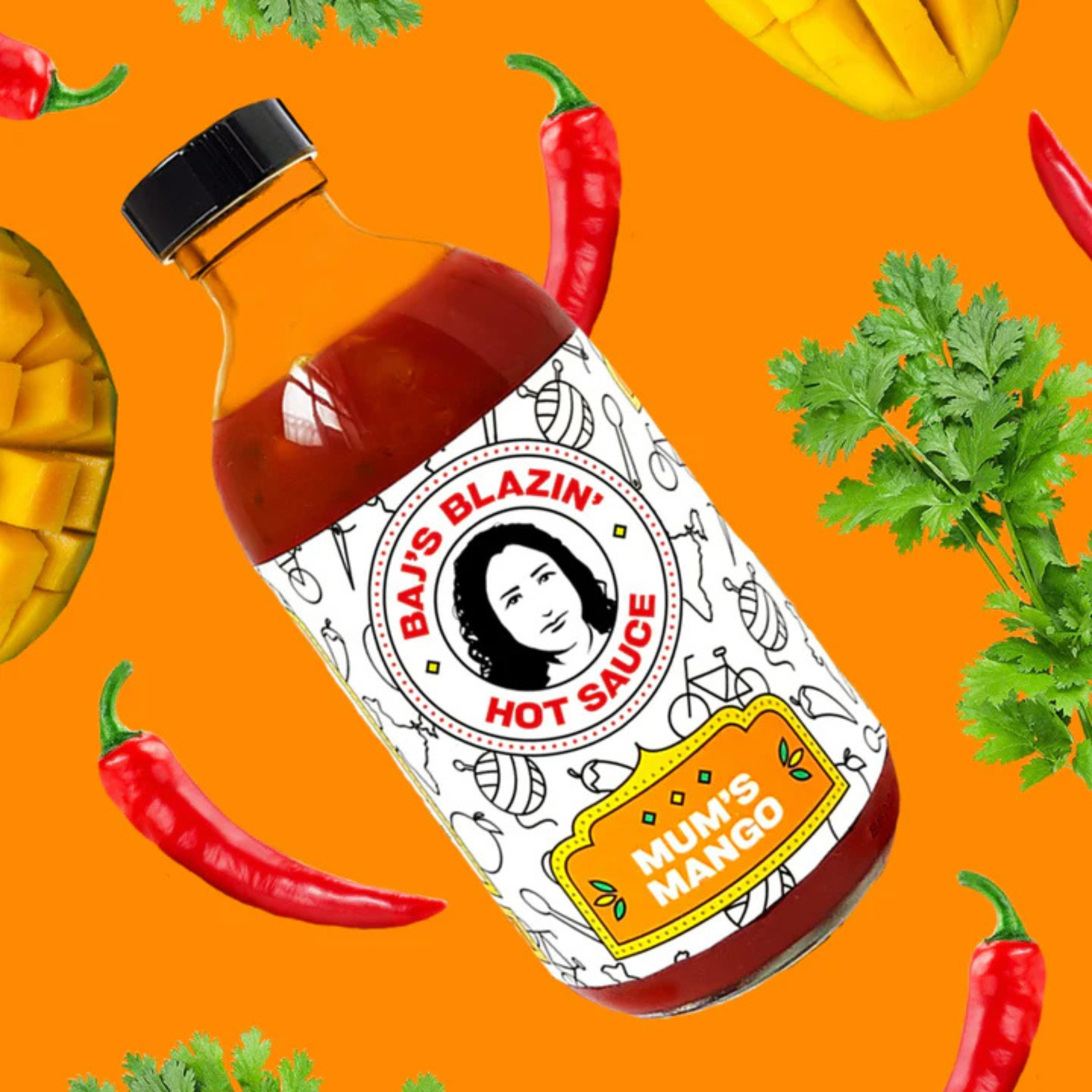 ARTISAN HOT SAUCE - MUM'S MANGO 300ML