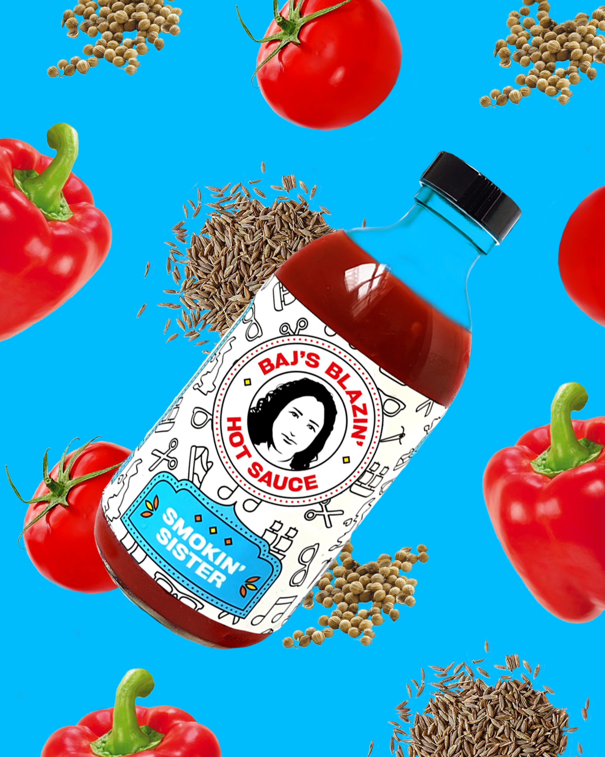 ARTISAN HOT SAUCE - SMOKIN' SISTER 300ML