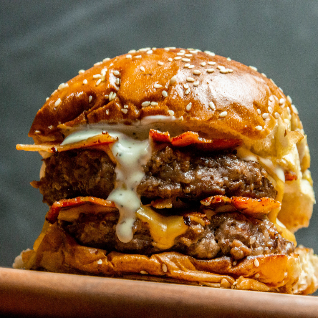 Baj's Hot Sauce Burgers