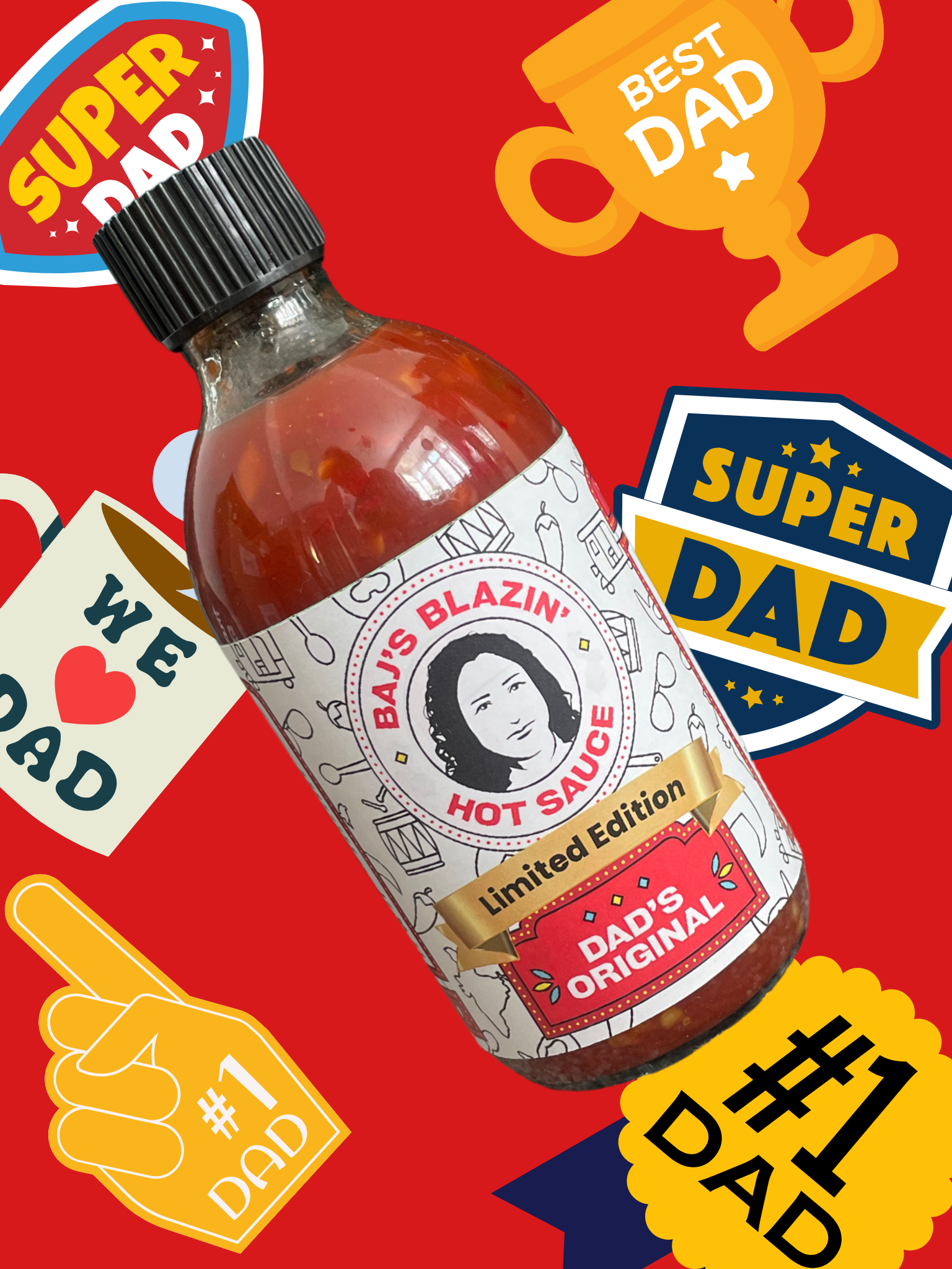 ARTISAN HOT SAUCE - DAD'S ORIGINAL LIMITED EDITION 300ML