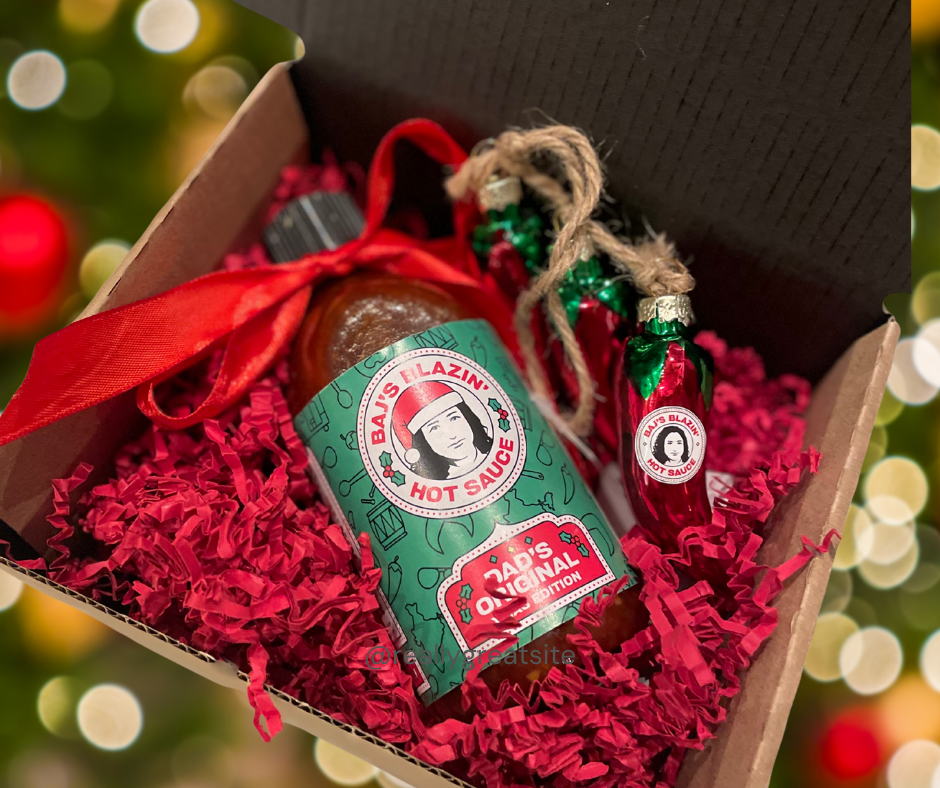 CHRISTMAS EDITION GIFT boxed with chilli bauble 300ML